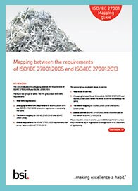 ISO 27001:2013 Mapping Guide