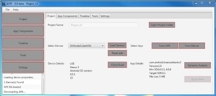 CSIR ASTF Tool