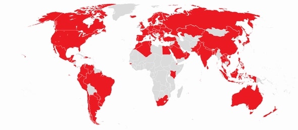 BSI Supply Chain Solutions Client Map