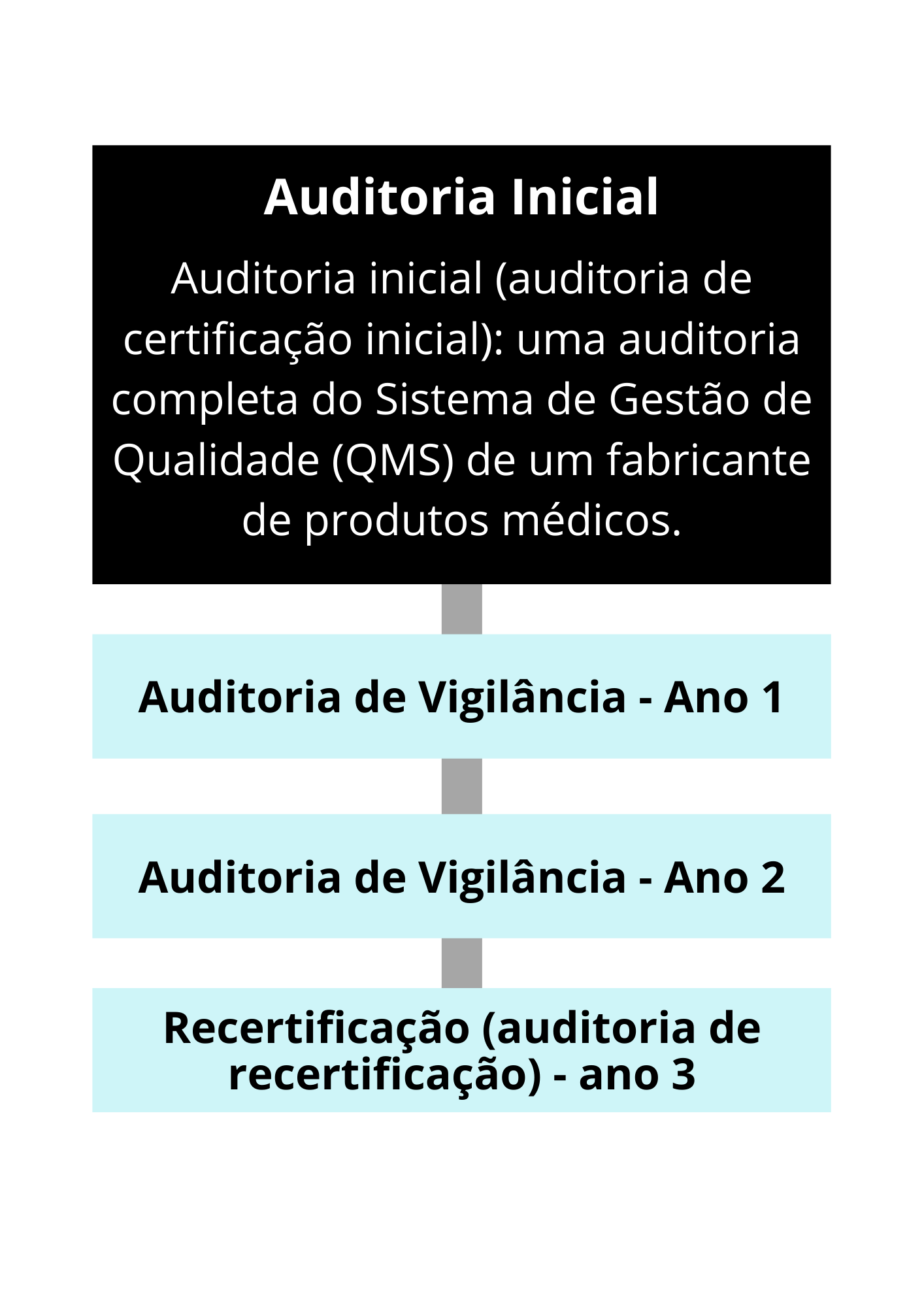 etapas das auditorias