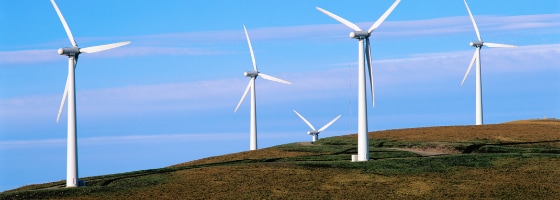 wind turbines