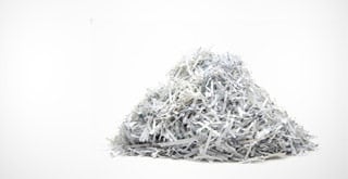 Shredded paper