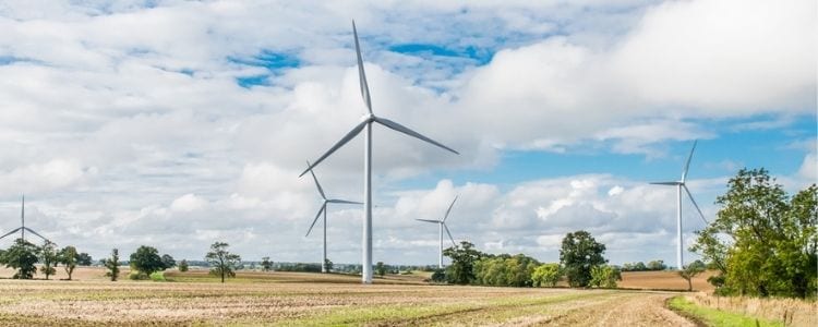 wind turbines