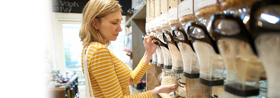 Sustainability food dispenser