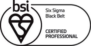 Six Sigma Black Belt Certified Professional Mark of Trust logo