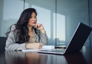 Girl with Laptop