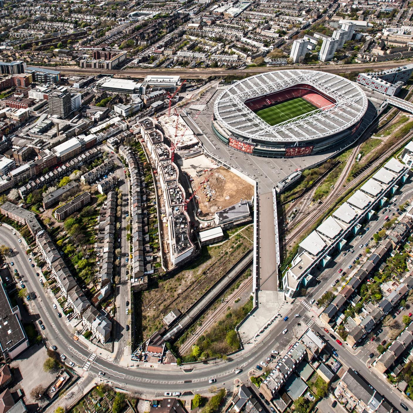 overview of stadium view